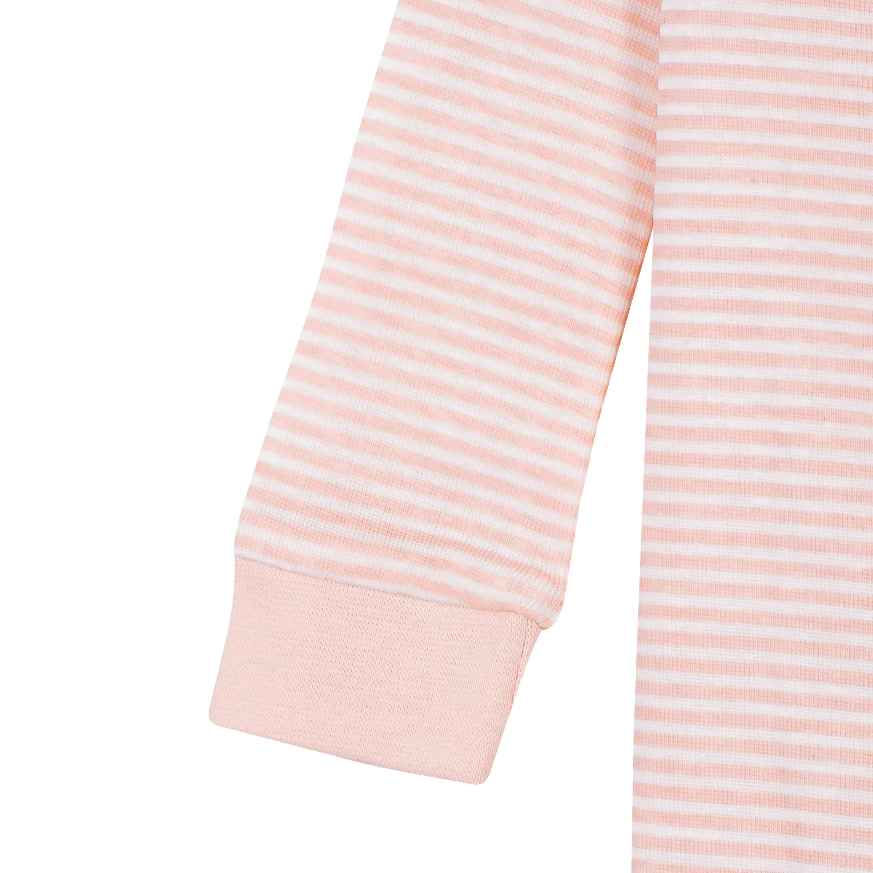 2-Pack Baby & Toddler Girls Love Snug Fit Footed Cotton Pajamas