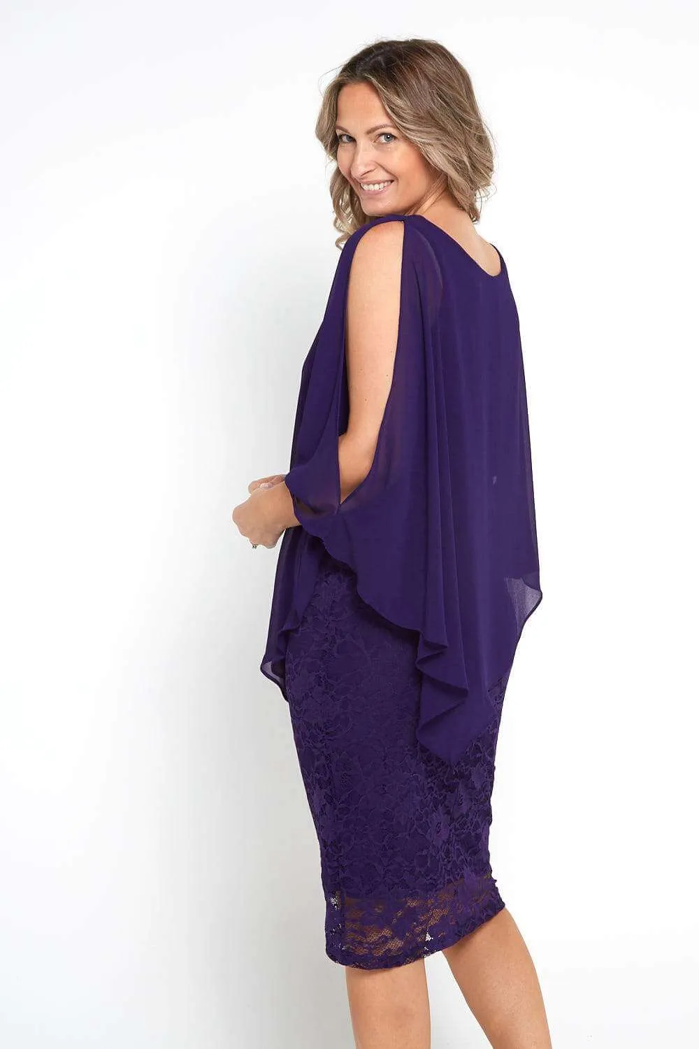 Abigail Dress - Purple