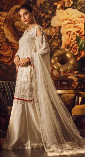 Adan's Libas Guzarish Wedding Festive Luxury Chiffon Collection 2019 – 07 Koh-e-noor