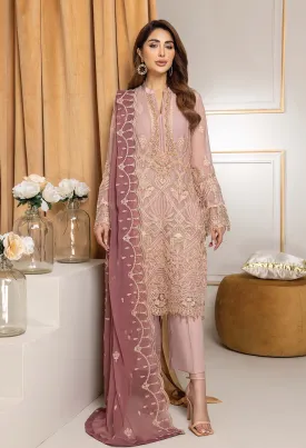 Adan's Libas Wisteria Chiffon Collection – Saina