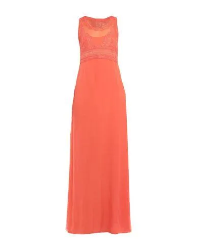 Alberta Ferretti Women Long dress Orange 10 UK