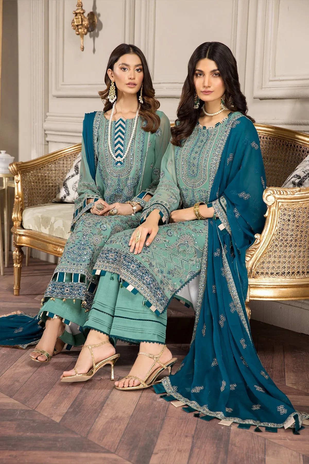 Alizeh Aqs-e-Dast Festive Chiffon Collection 2022 – Zeb