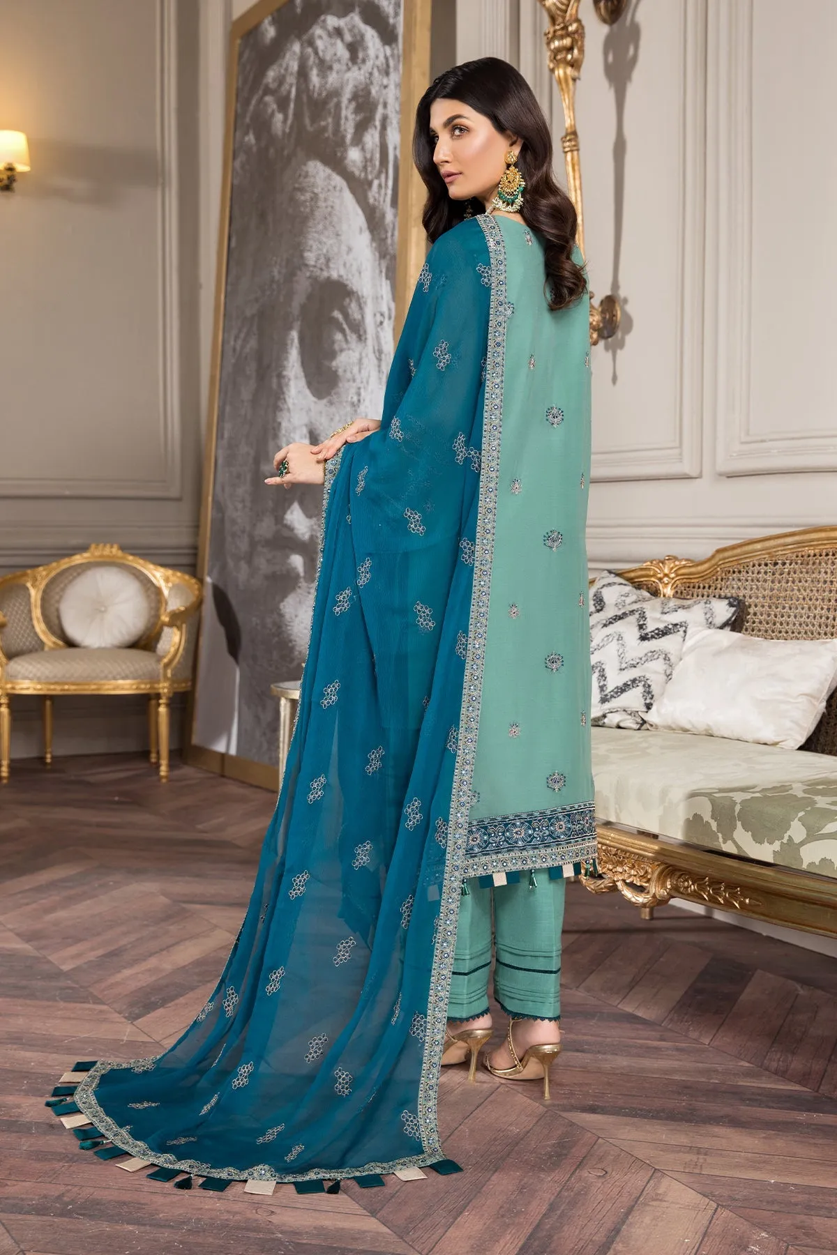 Alizeh Aqs-e-Dast Festive Chiffon Collection 2022 – Zeb