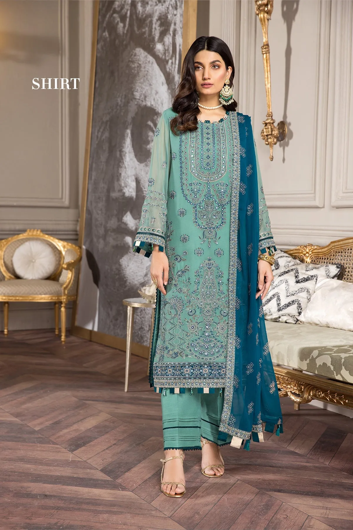 Alizeh Aqs-e-Dast Festive Chiffon Collection 2022 – Zeb