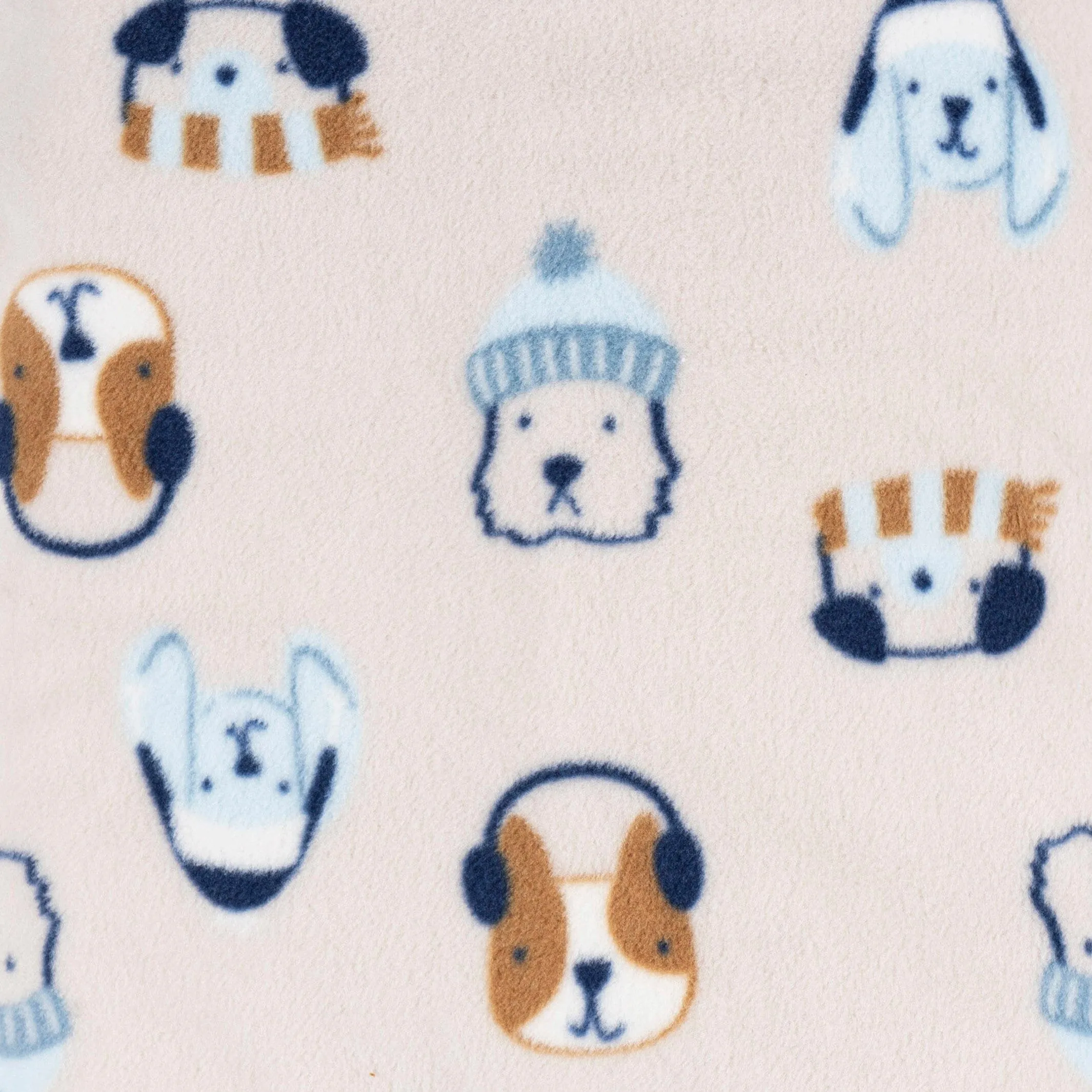 Baby & Toddler Neutral Dogs Footed Fleece Pajamas