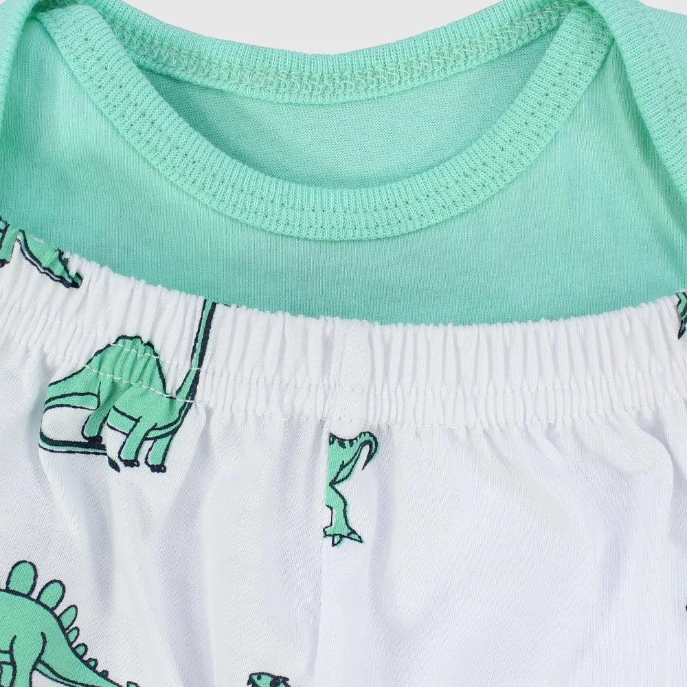 Baby Dinos Short-Sleeved Pajama