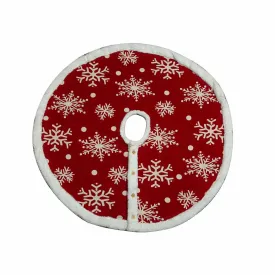 Christmas Snowflakes Tree Skirt