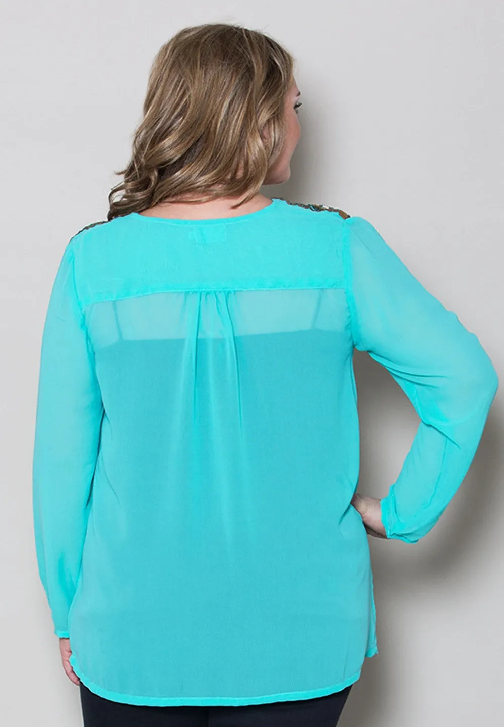 Cordelia Chiffon Top