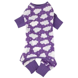 Cuddle Pup Pajamas | Fluffy Clouds Purple