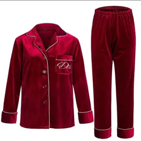 Custom Logo - Women Velvet Pajamas -SALE!