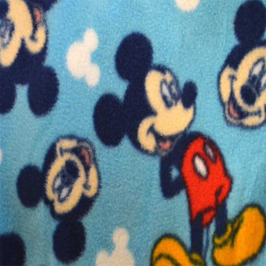 Disney Mickey Mouse Light Blue Fleece Toddler Pajamas