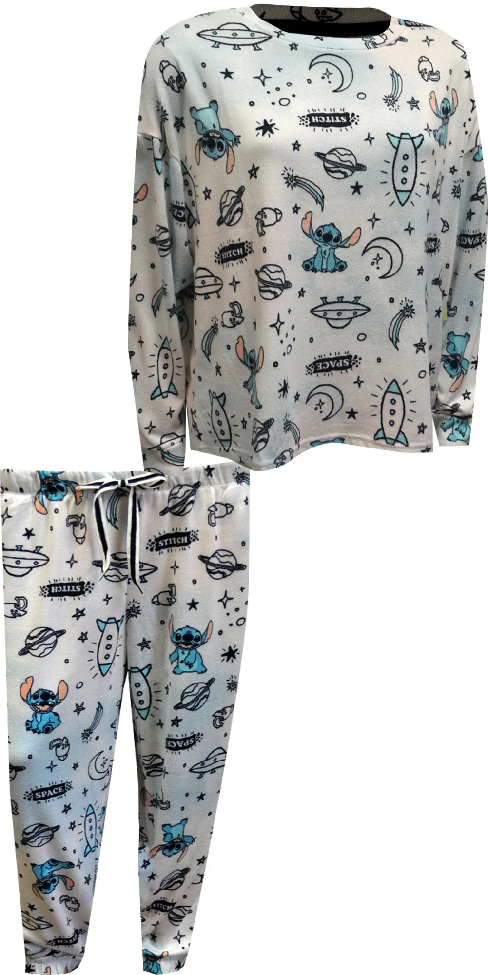 Disney's Lilo and Stitch Far Out Ultra Soft Knit Pajama Set