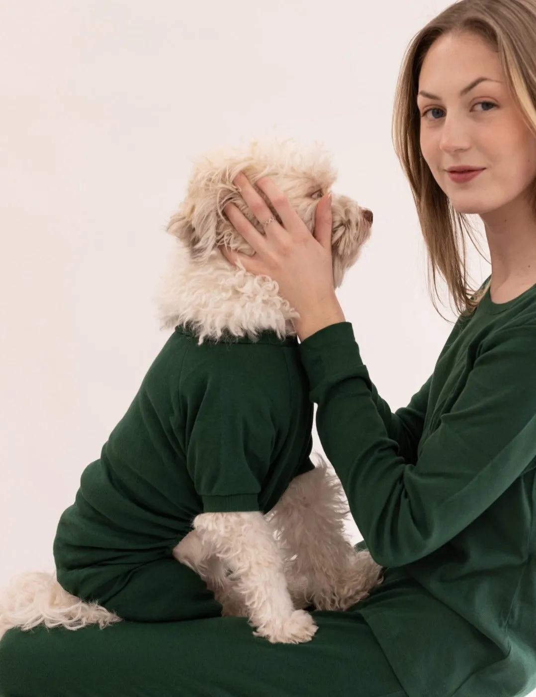 Dog's Solid Color Boho Pajamas