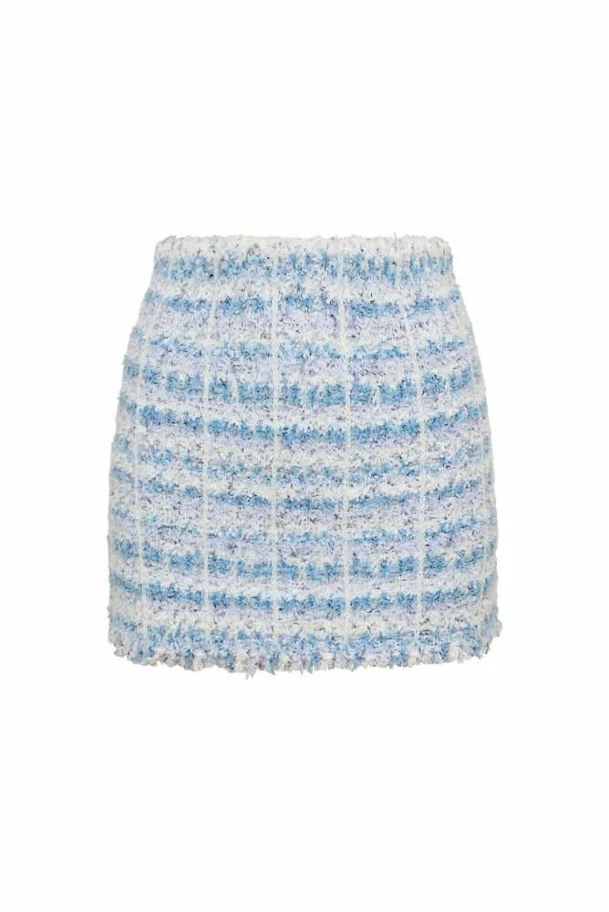 Eunicette Skirt - Glacier Sky [LoveShackFancy]