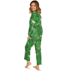 Green Tropical Pajamas