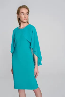 Joseph Ribkoff Dress 242731 Ocean Blue