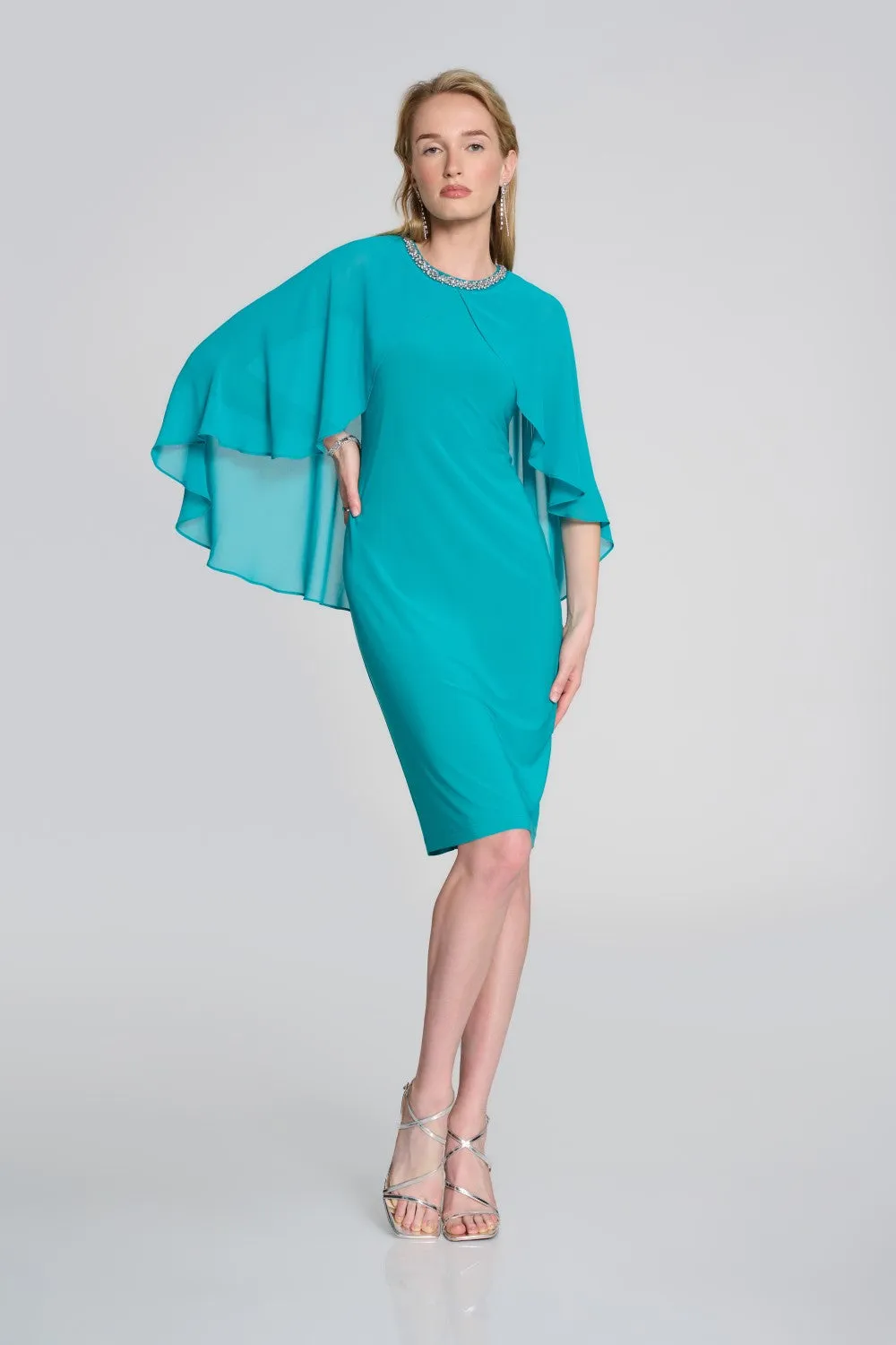 Joseph Ribkoff Dress 242731 Ocean Blue