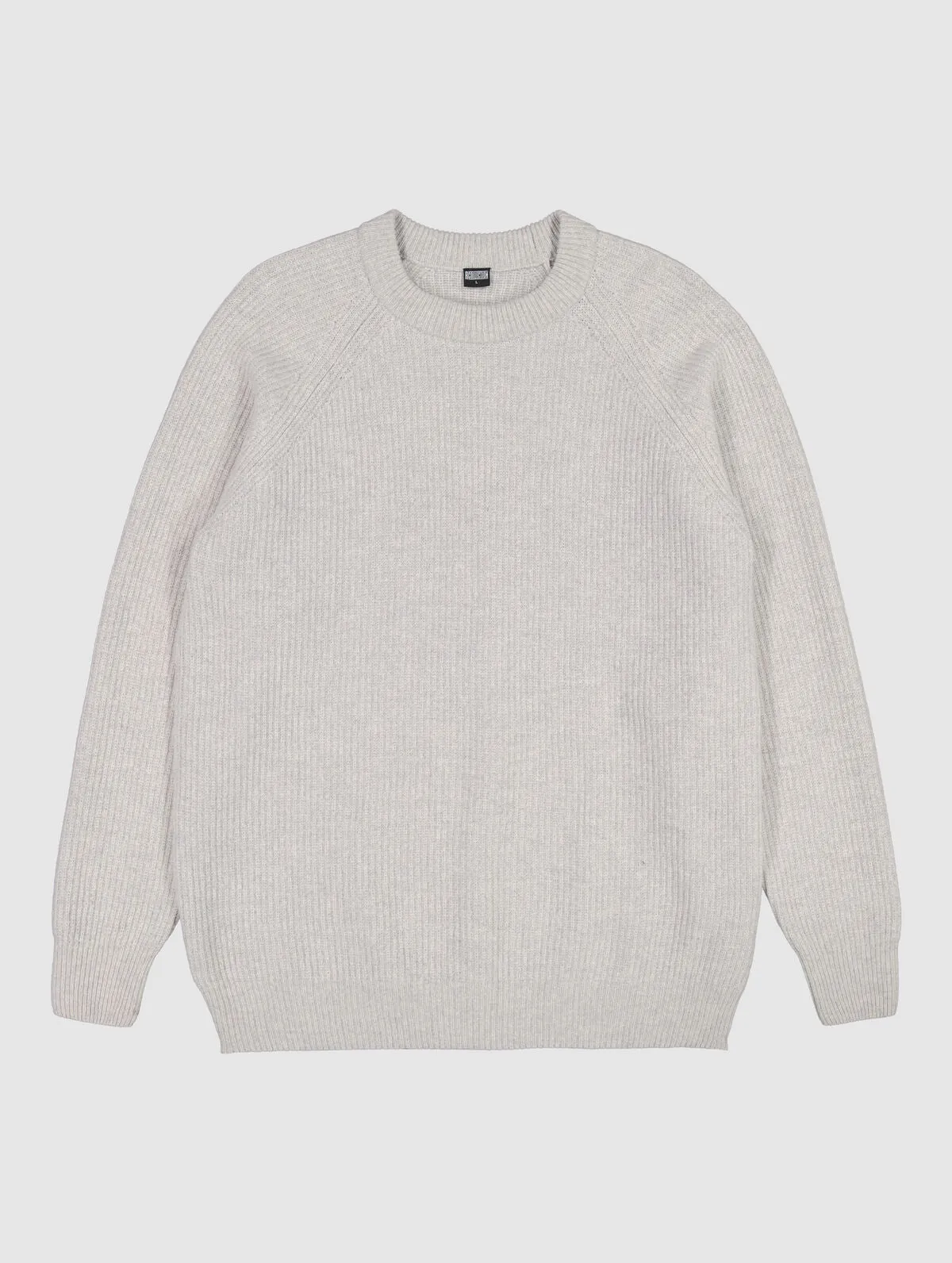 Kuohu Heavy Wool Sweater Marble Grey