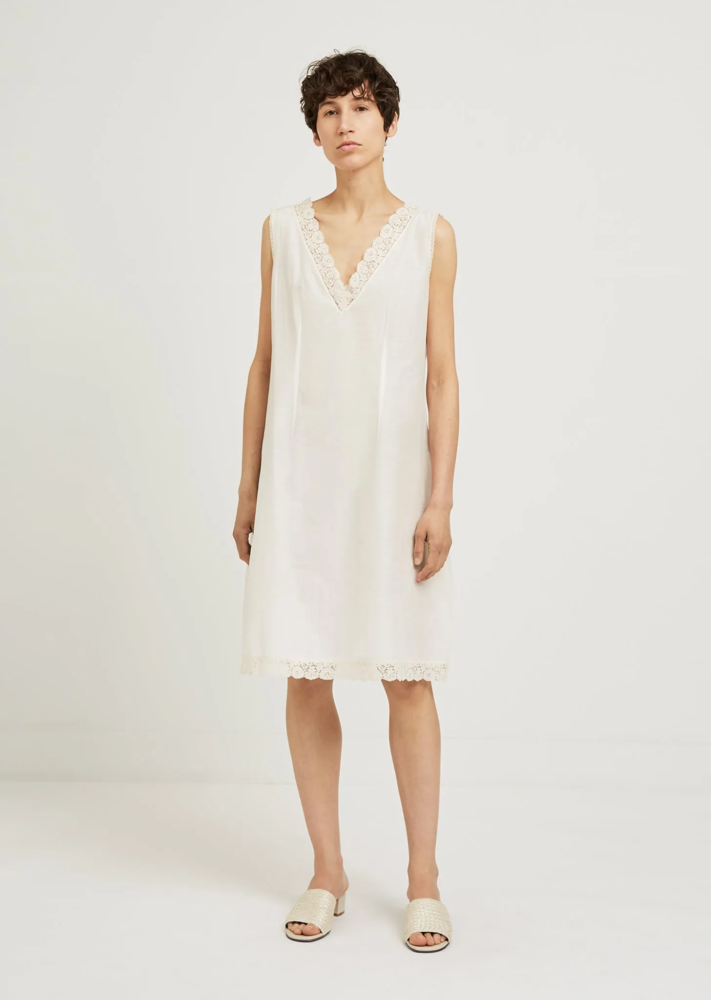 Lace Detail Slip Dress