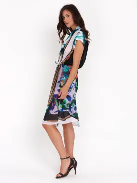 Liquid Jade Chiffon Dress