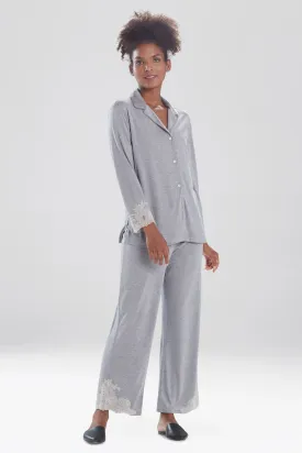 Luxe Shangri-La TENCEL™ Long Sleeve Notch PJ