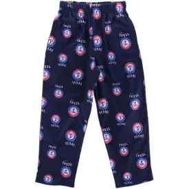 MLB Texas Rangers Toddler Boys Printed Flannel Pajama Pants, Size 3T