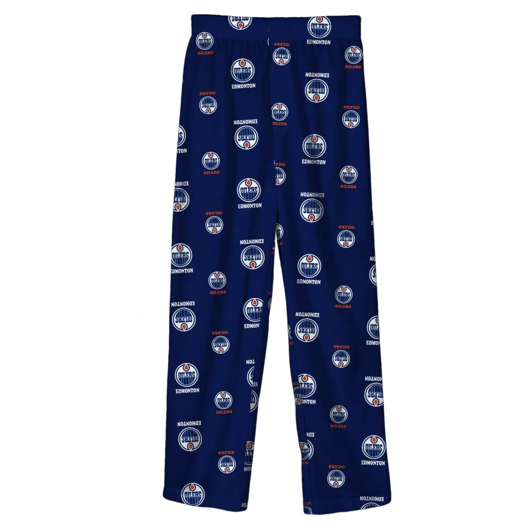 NHL Branded Child Edmonton Oilers Pajama Pants