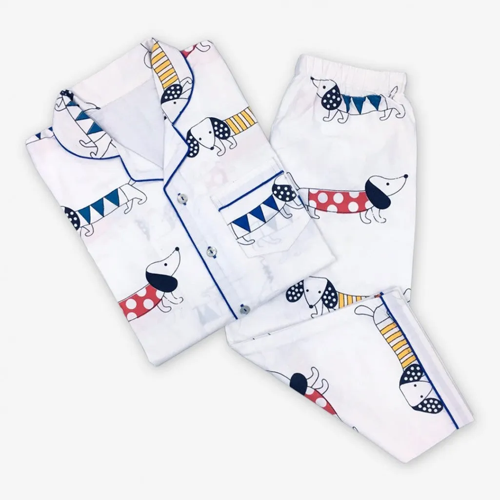 Puppy Love Pajama Set For Kids