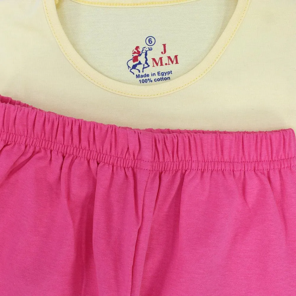 "Girl Power" Short-Sleeved Pajama