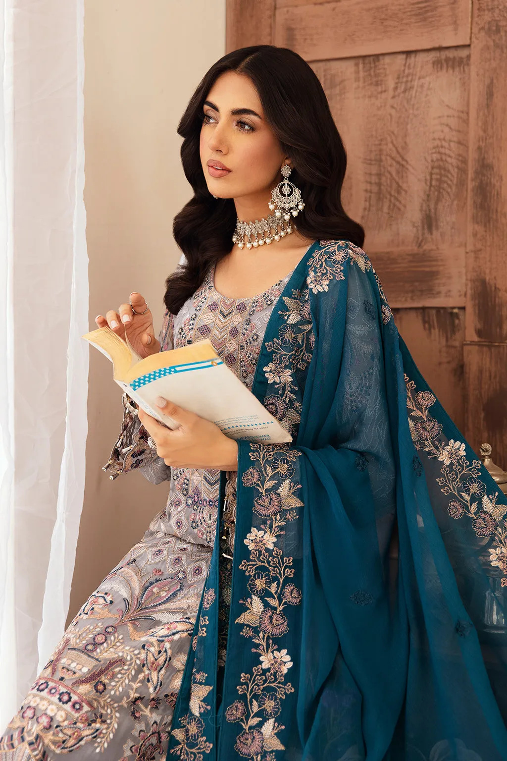 Ramsha Chiffon Formals – F-2609