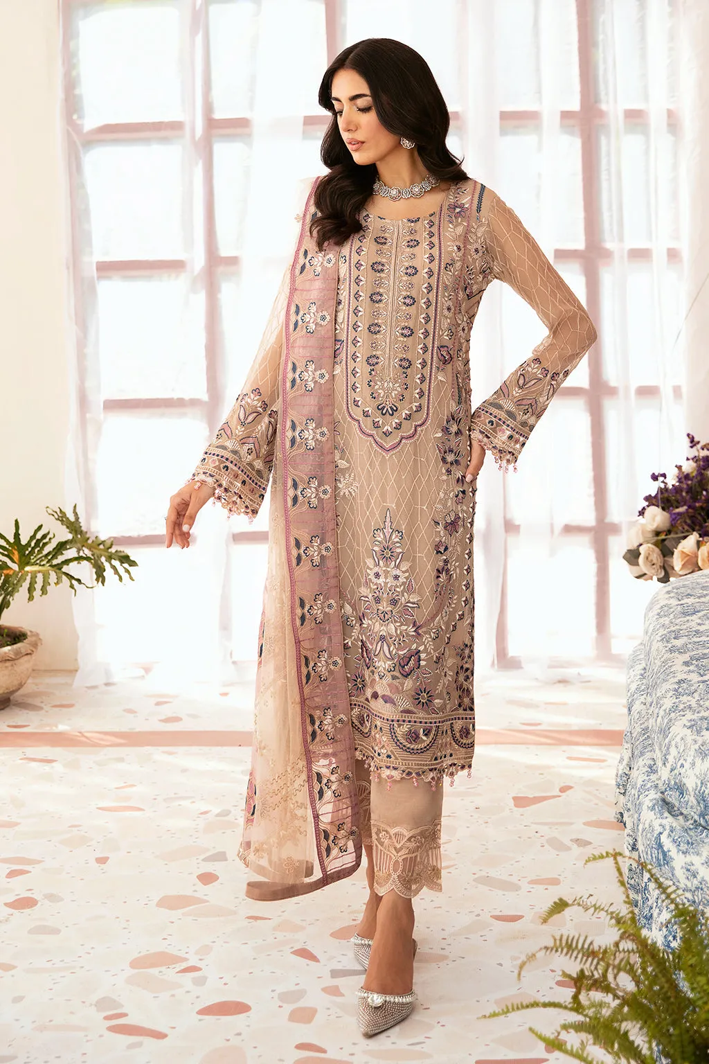 Ramsha Chiffon Formals – F-2611