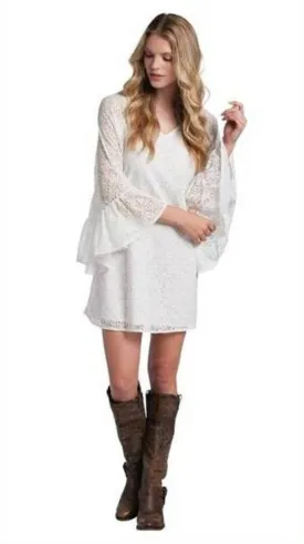 Rancho Estancia Wynona White Lace Dress