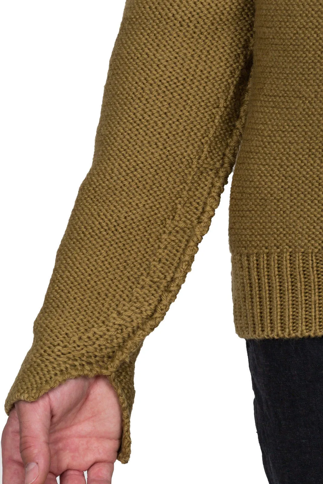 Ribbed Crew Neck Sweater