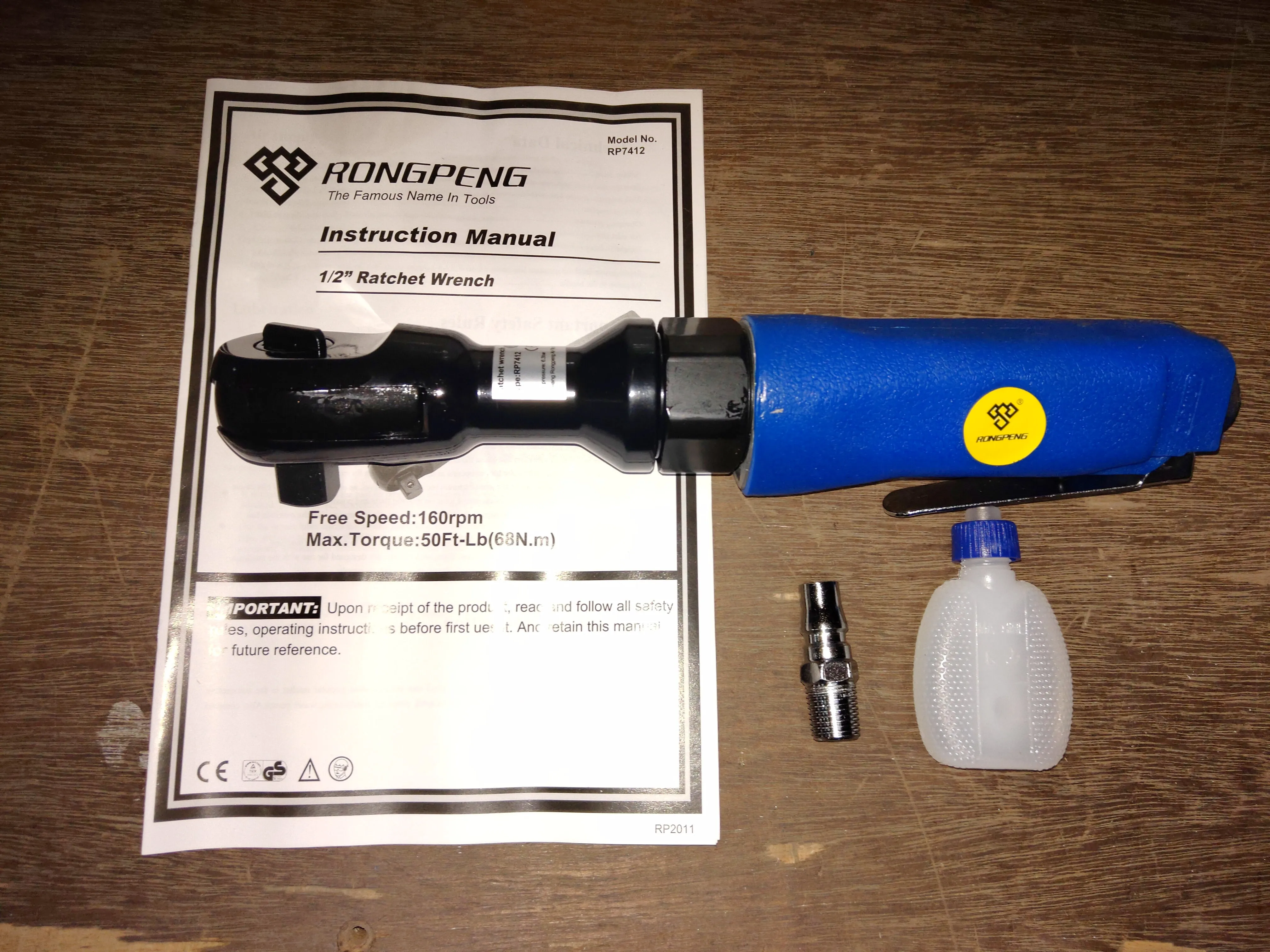 RONG PENG 1/2" Ratchet Wrench 13Mm | Model : AT-RP7412