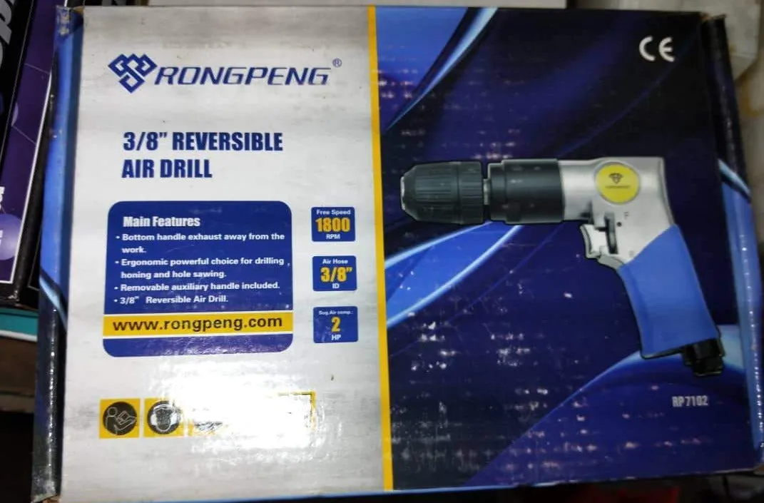 RONG PENG 3/8" Reversible Air Drill | Model : AT-RP7101