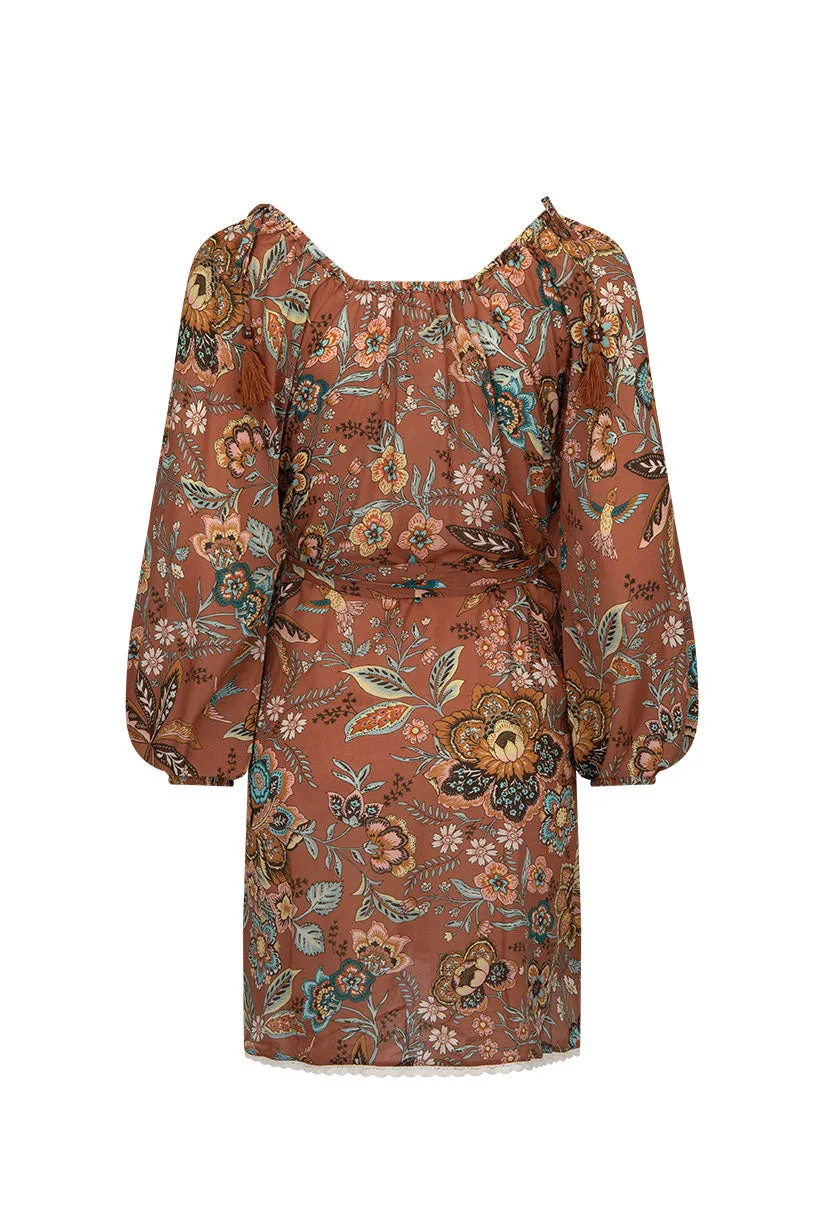 Spell - Mojave Lily Tunic Dress - Amber