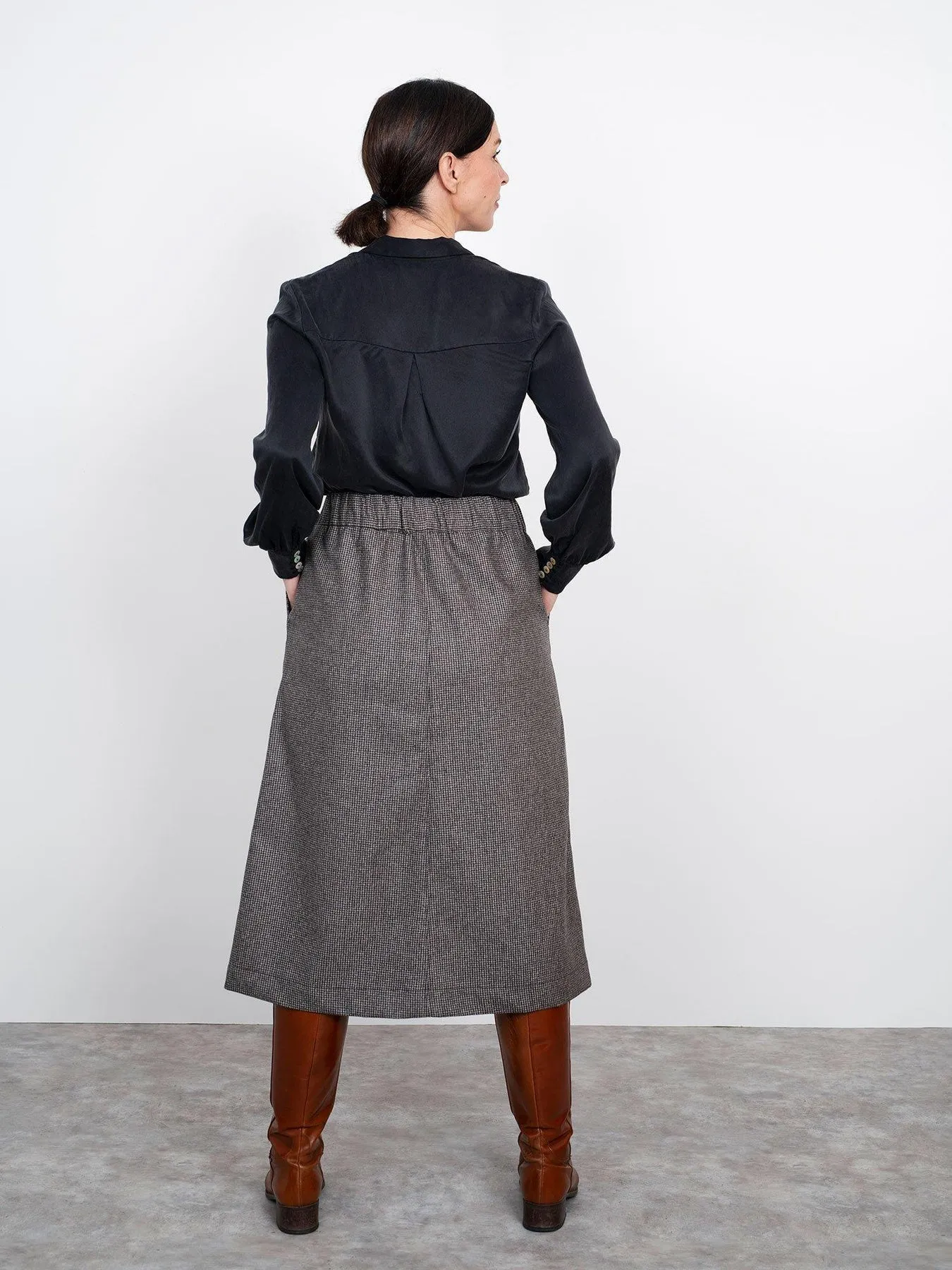 The Assembly Line - A-Line Midi Skirt