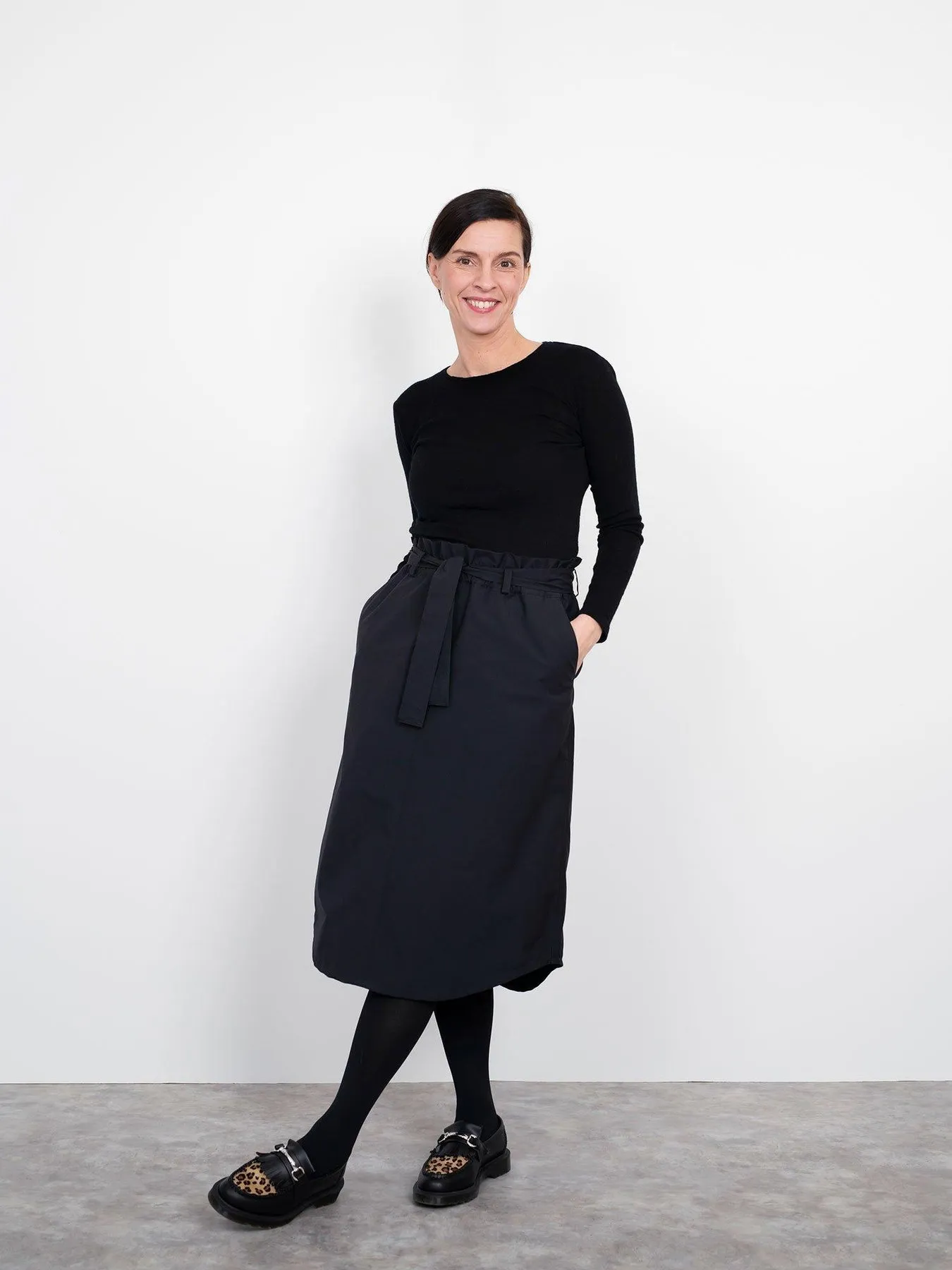 The Assembly Line - A-Line Midi Skirt