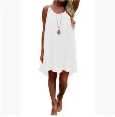 Women beach dress fluorescence female summer dress women chiffon voile women dress summer style women clothing plus size S-5XL